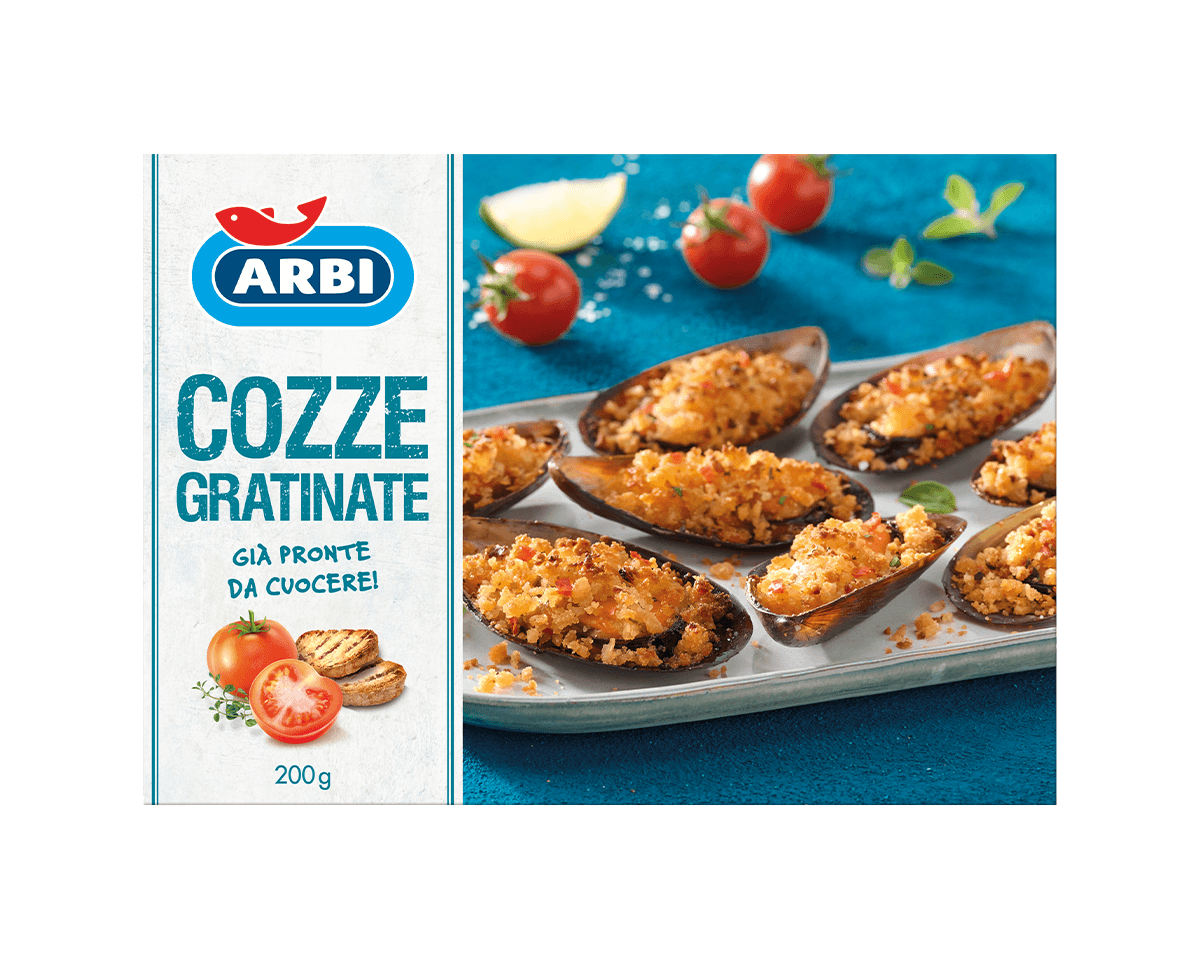 Cozze gratinate