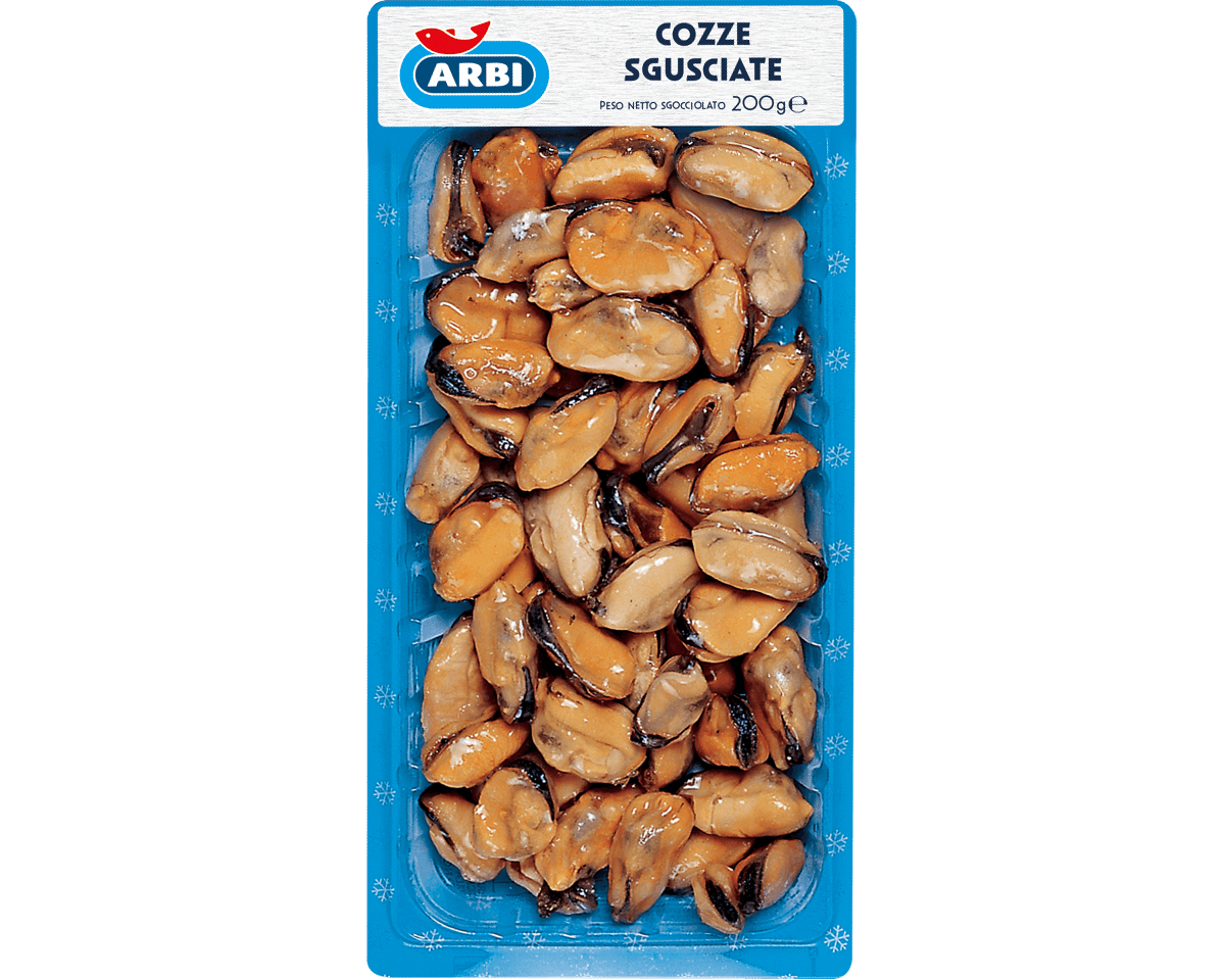 Cozze sgusciate