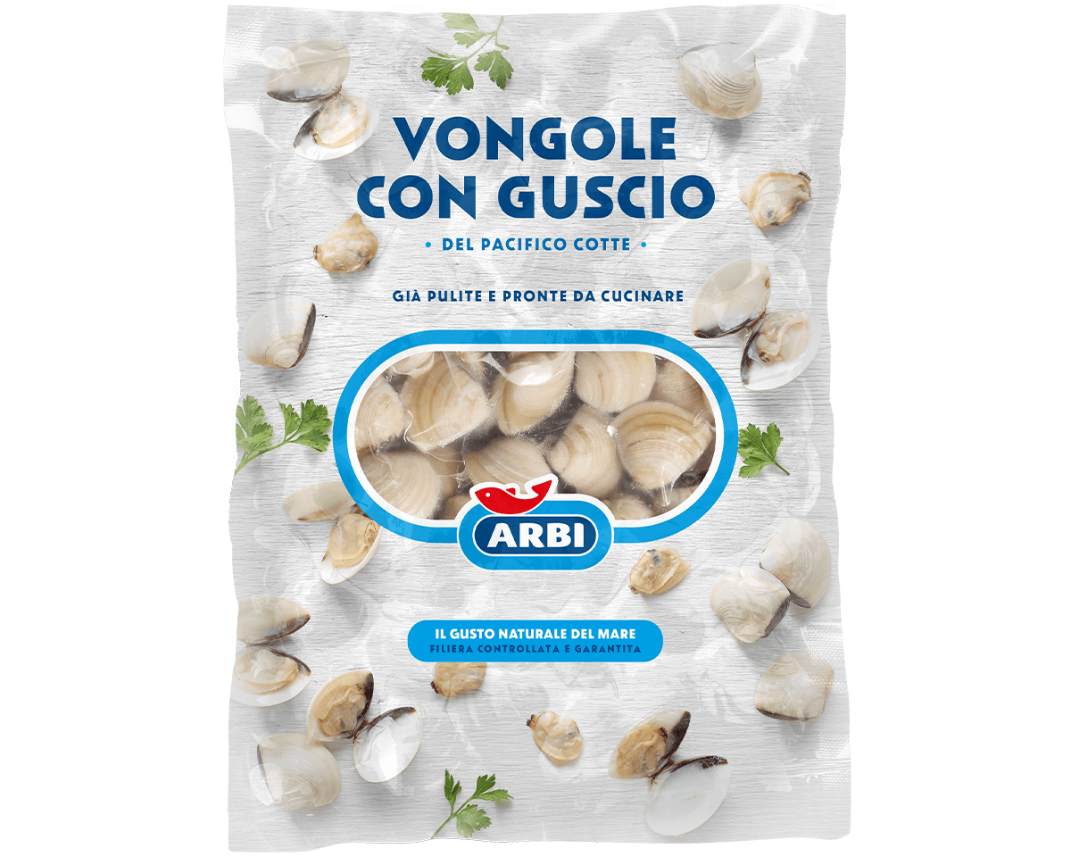Vongole con guscio
