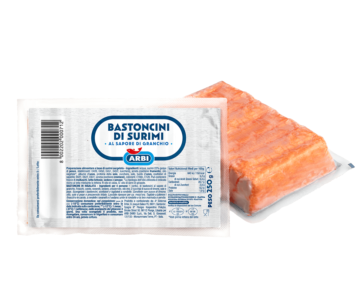 Bastoncini surimi