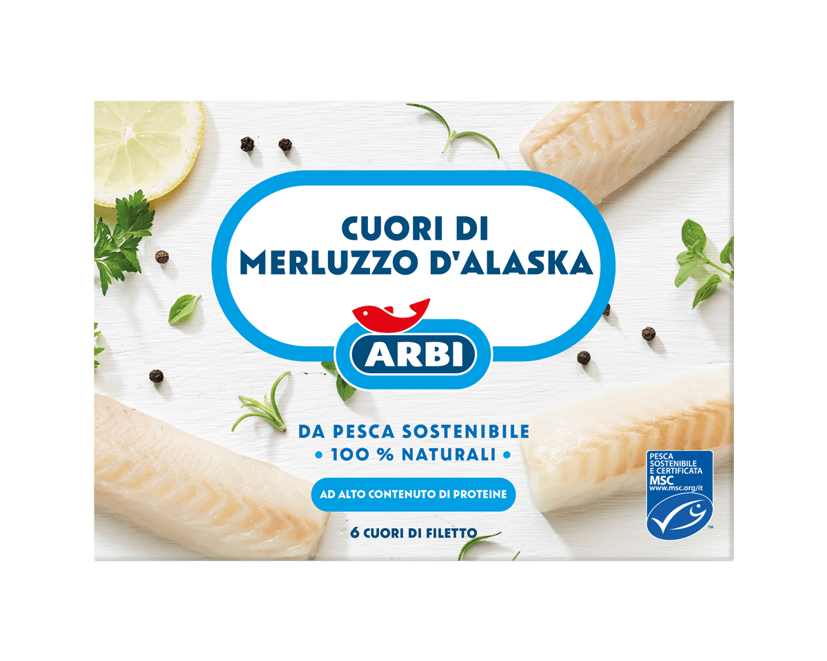 Cuori di Merluzzo d’Alaska