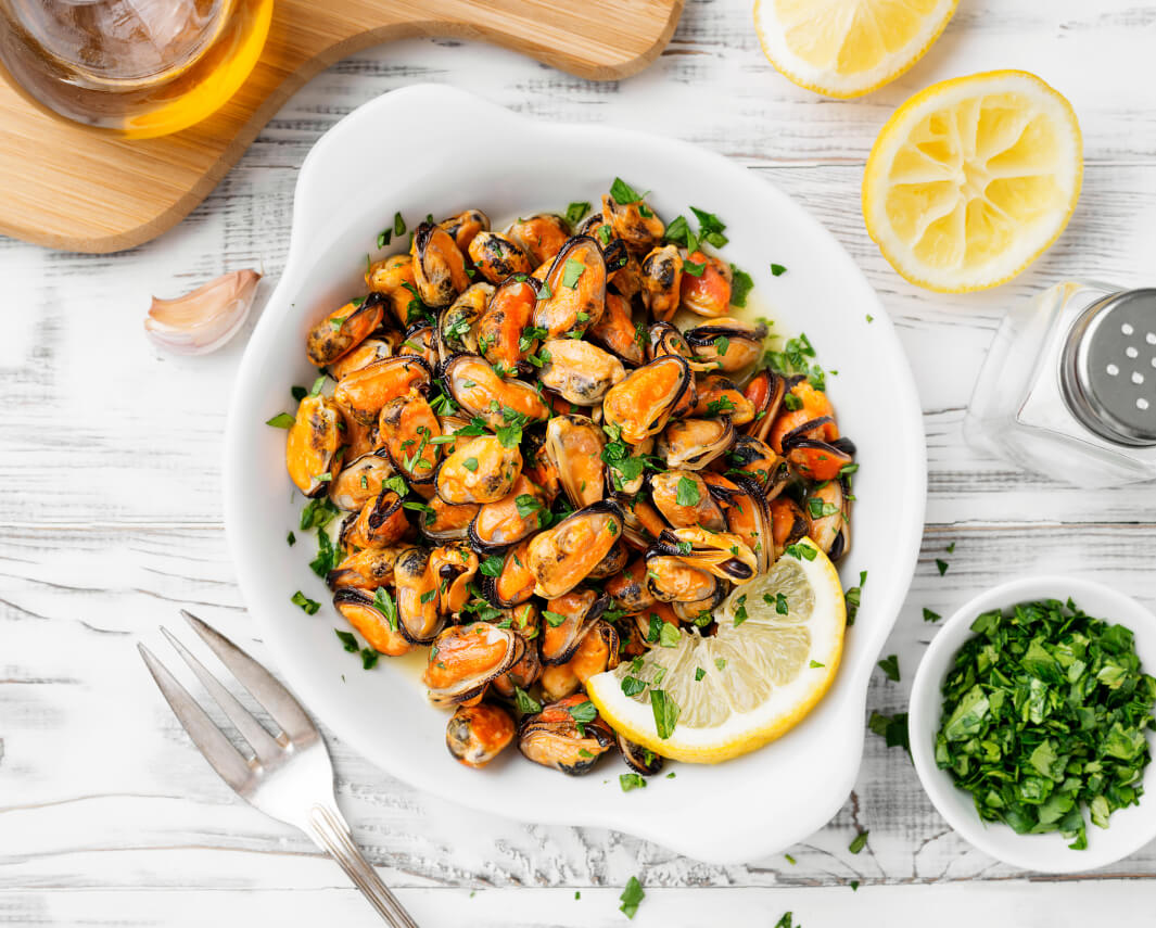 Cozze sgusciate