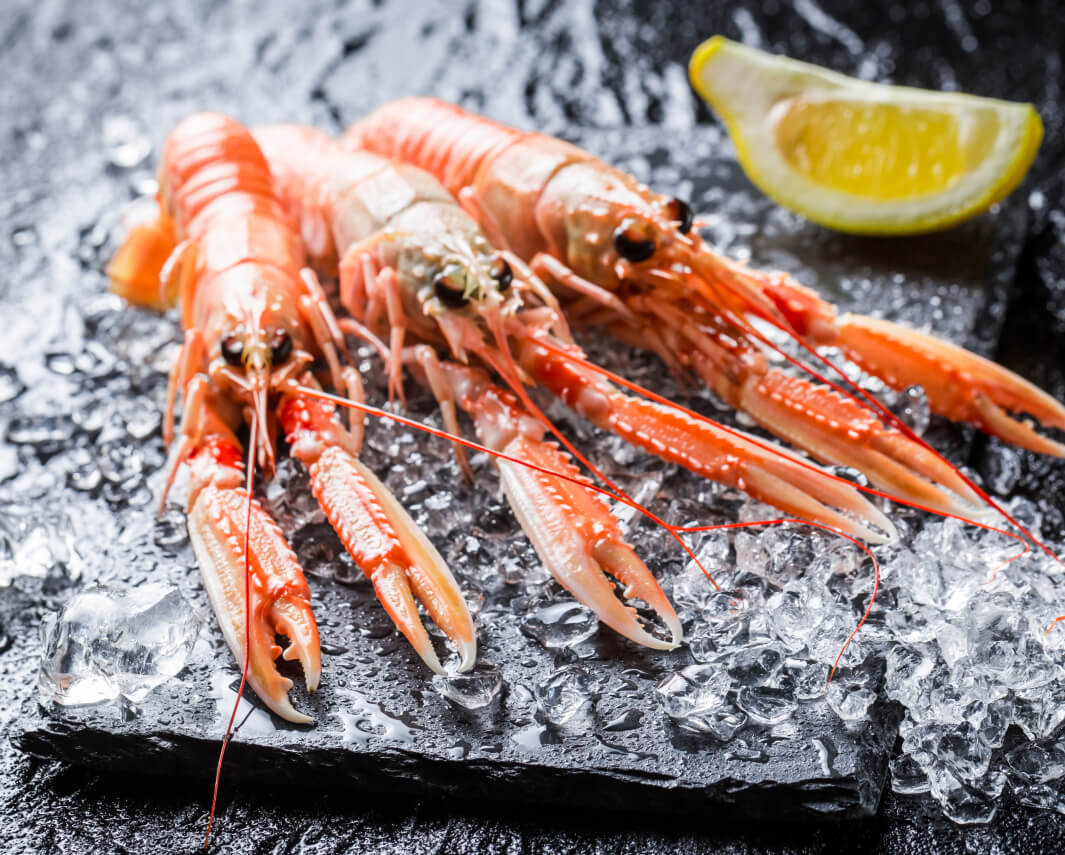 Scampi interi medi (400g)