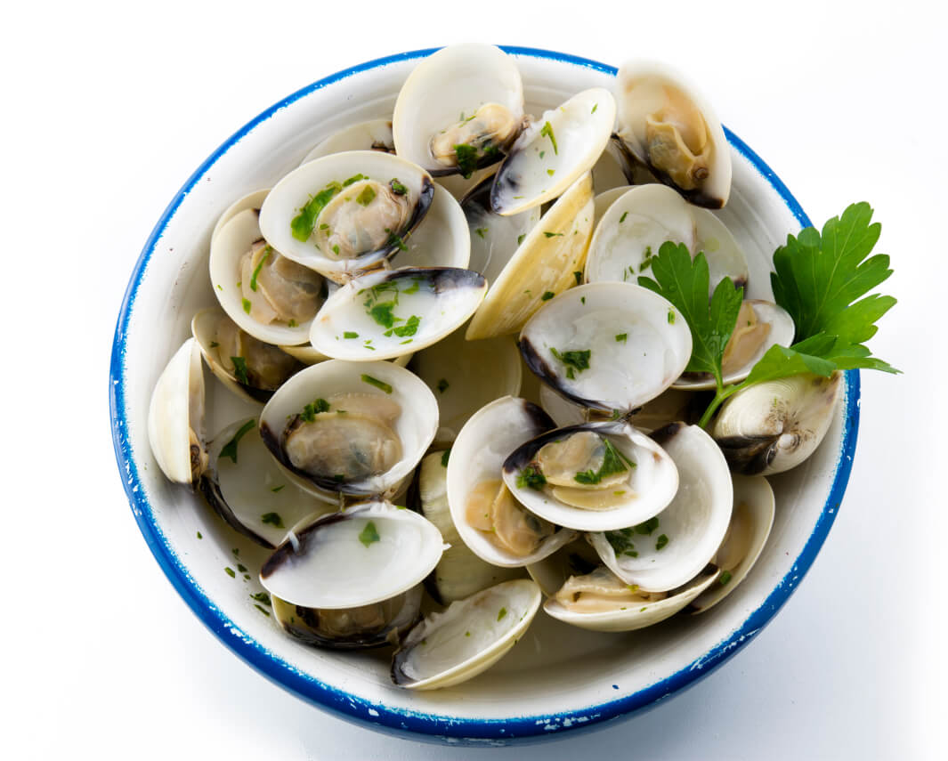 Vongole con guscio