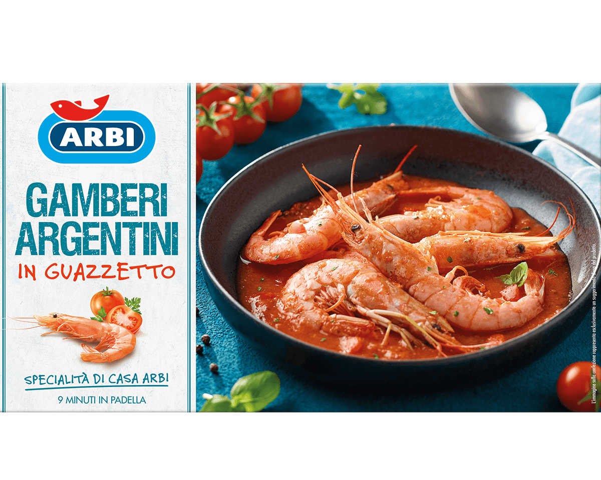 Gamberi in guazzetto