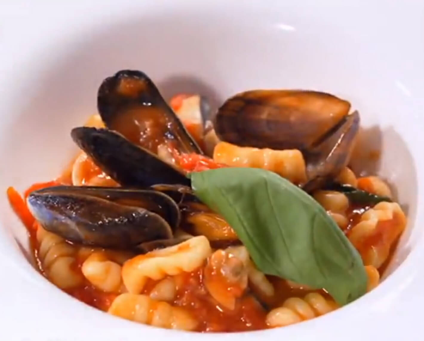 Gnocchetti ai frutti di mare