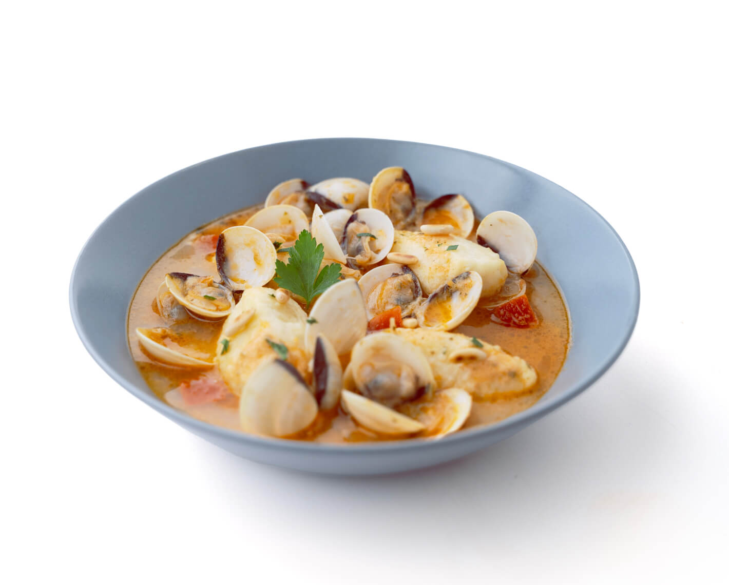 Gnudi di ricotta al sugo di vongole