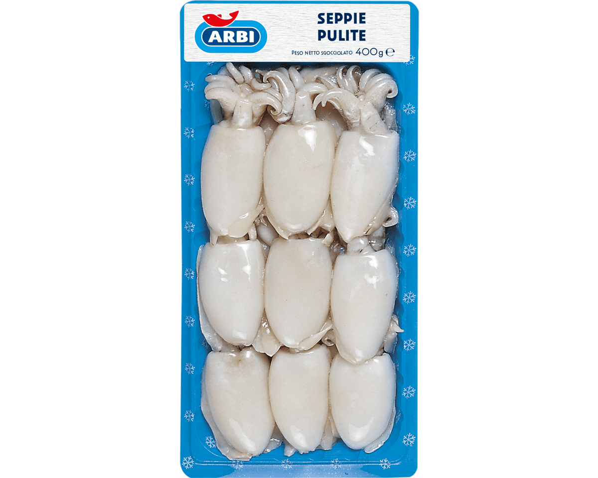 Seppie pulite